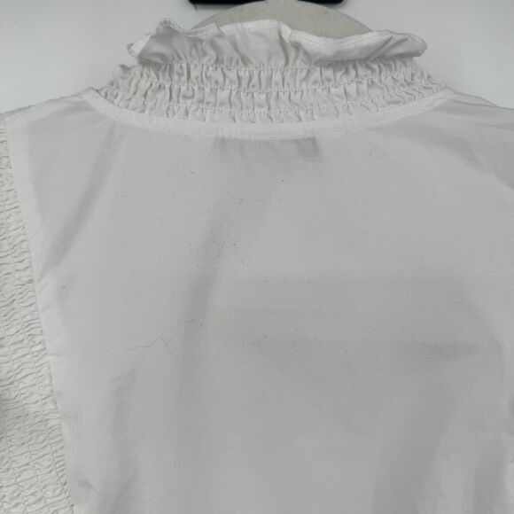 ASOS White Ruffle Blouse - Picture 5 of 12